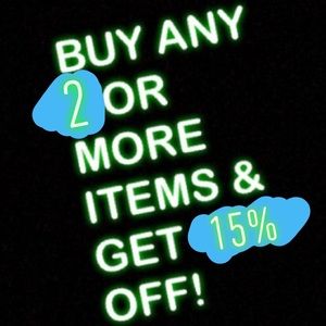 BUNDLE & SAVE 15%!